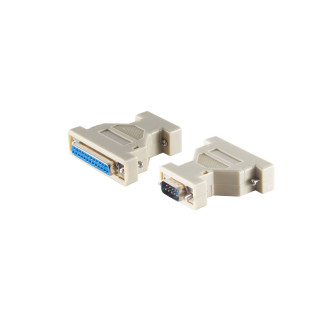 SUB-D adapter 9pol Sub-D-pl. / 25pol Sub-D-jack