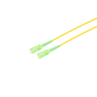 FO SX Patchcable SC/SC APC SM, OS2 yellow, 30m