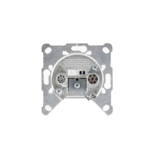 Antenna socket, clamp function, TV/Radio, 1dB