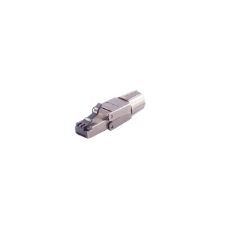 RJ-45 plug, toolless, quick, STP, Cat. 8.1