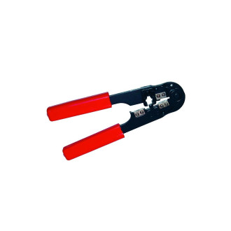 Modular-Crimping tool, for 8 Western-plugs, metal