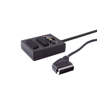 Universal 2x SCART Splitter, RCA, S-Video, 0.2m
