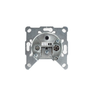 Antenna socket, clamp function, TV/Radio/SAT, 1dB