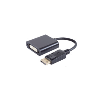 DisplayPort 1.1 adapter, DVI-I jack, black