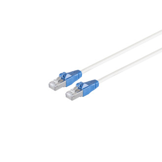 Patchcable Cat. 6A EasyPull, LSZH, white, 1,5m