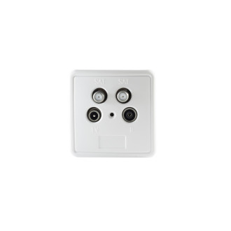 ant. So.,BK+2SAT, sti. b.ch., 1 dB, 4way SET white