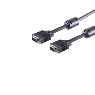 S-VGA-Monitorcable 2x15pin HDD-St 75Ohm 3.0m