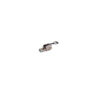 RJ-45 plug, toolless, EasyPull, STP, Cat. 6A