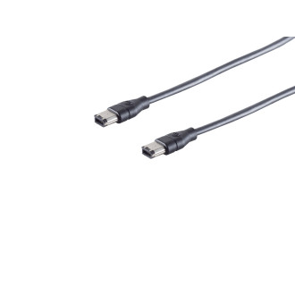 FireWire-cable IEEE 1394 6-pole pl/6-pole pl 5m