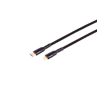 BlackCotton USB-C adapter cable, 8-Pin, 2.0, 1m